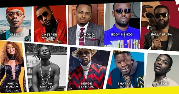 Ovie on X: Wizkid & Shatta Wale Bag 2021 MTV VMA Nominations    / X