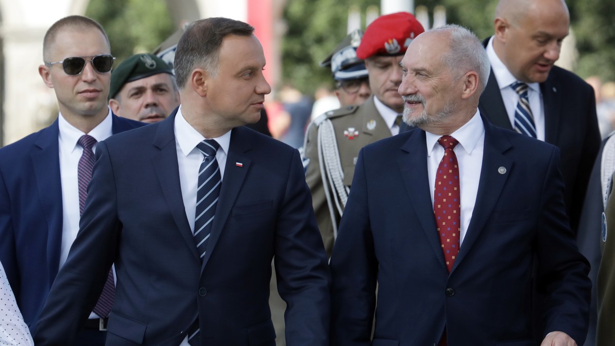 Prezydent Andrzej Duda i Antoni Maciereiwcz