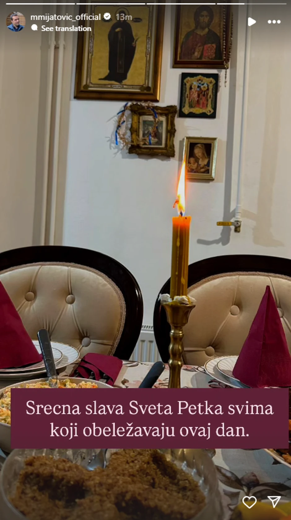 Mladen Mijatović objava