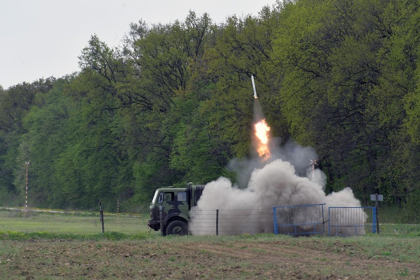 Sa vojne vežbe u Nikincima