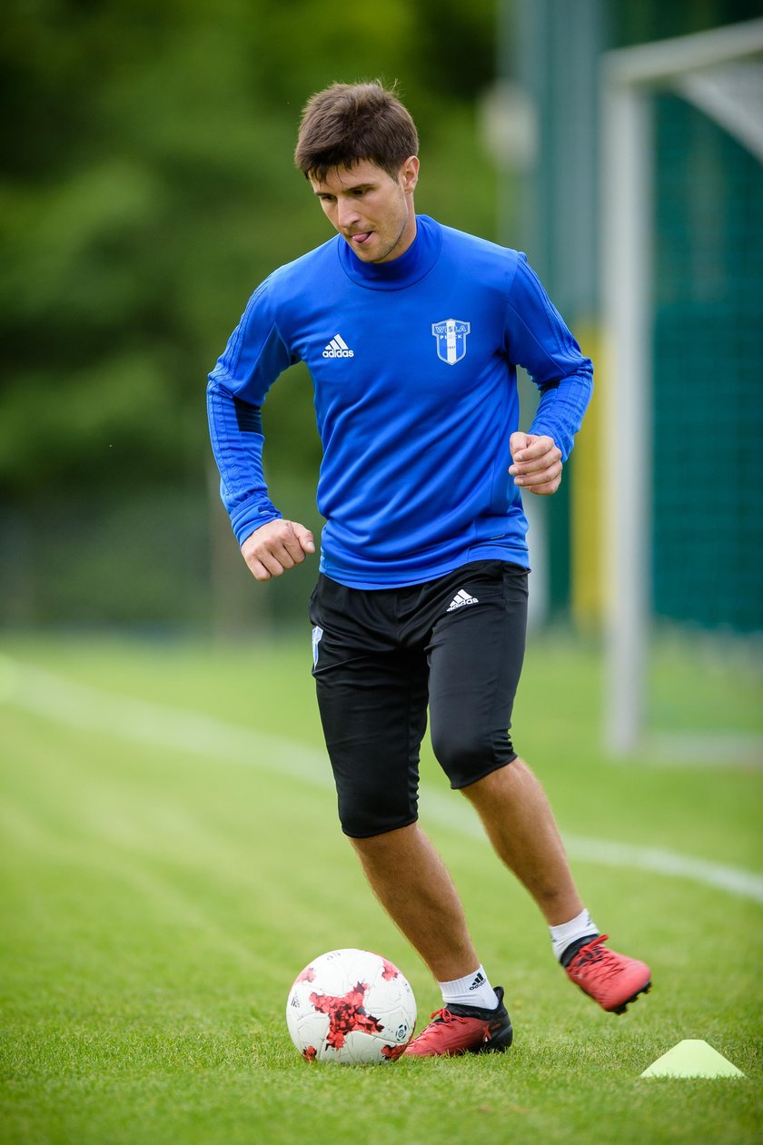 Trening druzyny Wisla Plock