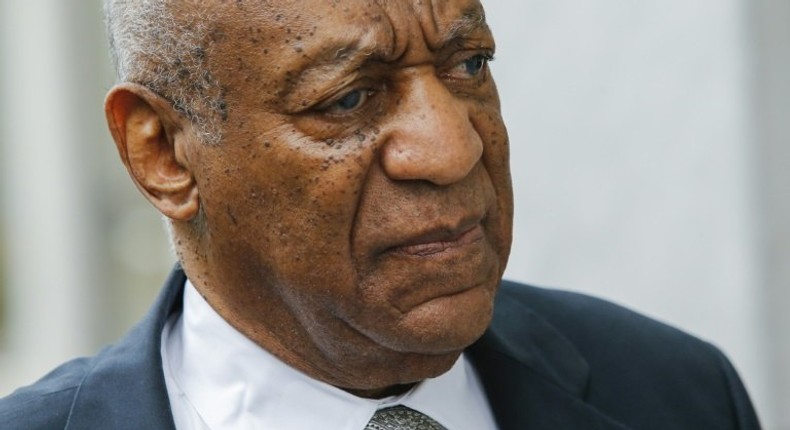 Bill Cosby arrives at the Montgomery County Courthouse in Norristown, Pennsylvania, on June 17, 2017