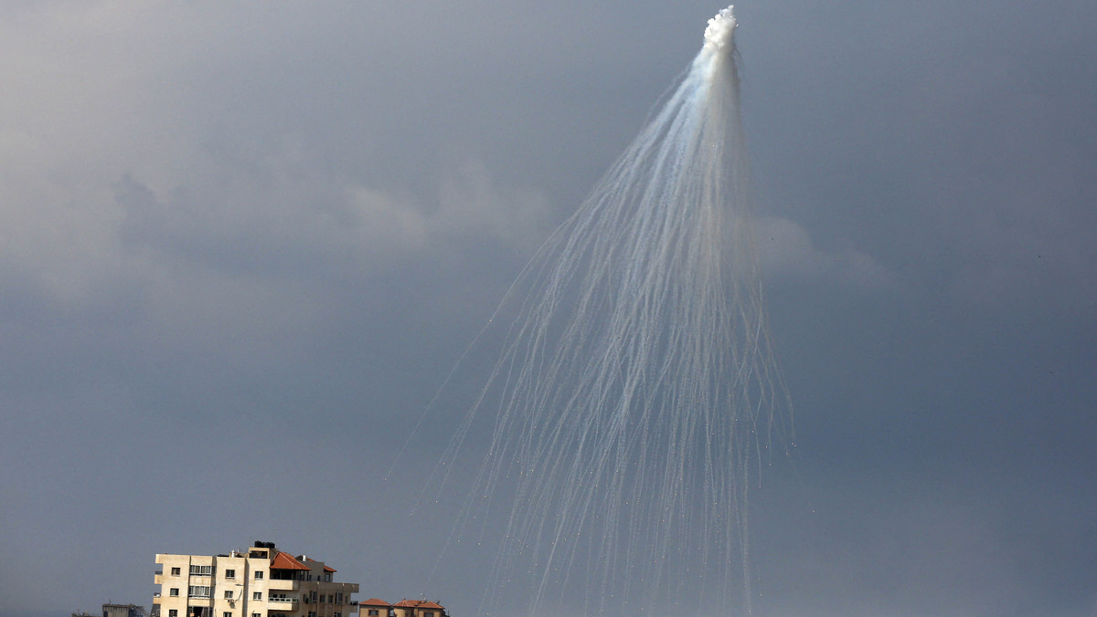 Izrael na celowniku HRW. Biały fosfor w atakach na Liban i Strefę Gazy