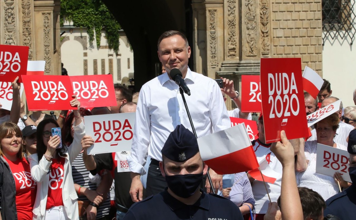 Andrzej Duda brzeg