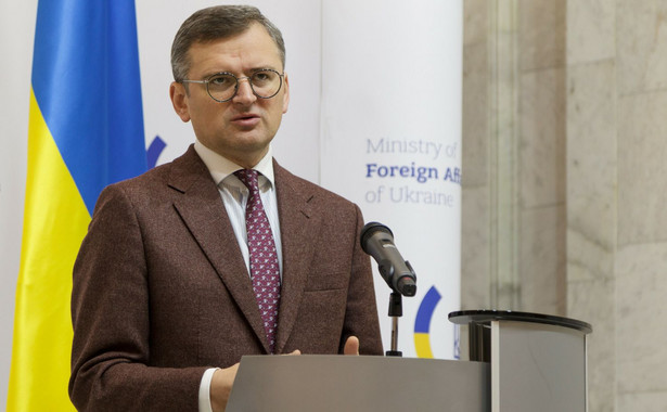 Ukraiński minister spraw zagranicznych Dmytro Kułeba
