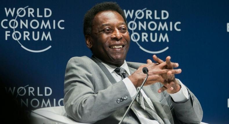 Brazil great Pele was admitted to hospital at the end of August Creator: Benedikt VON LOEBELL