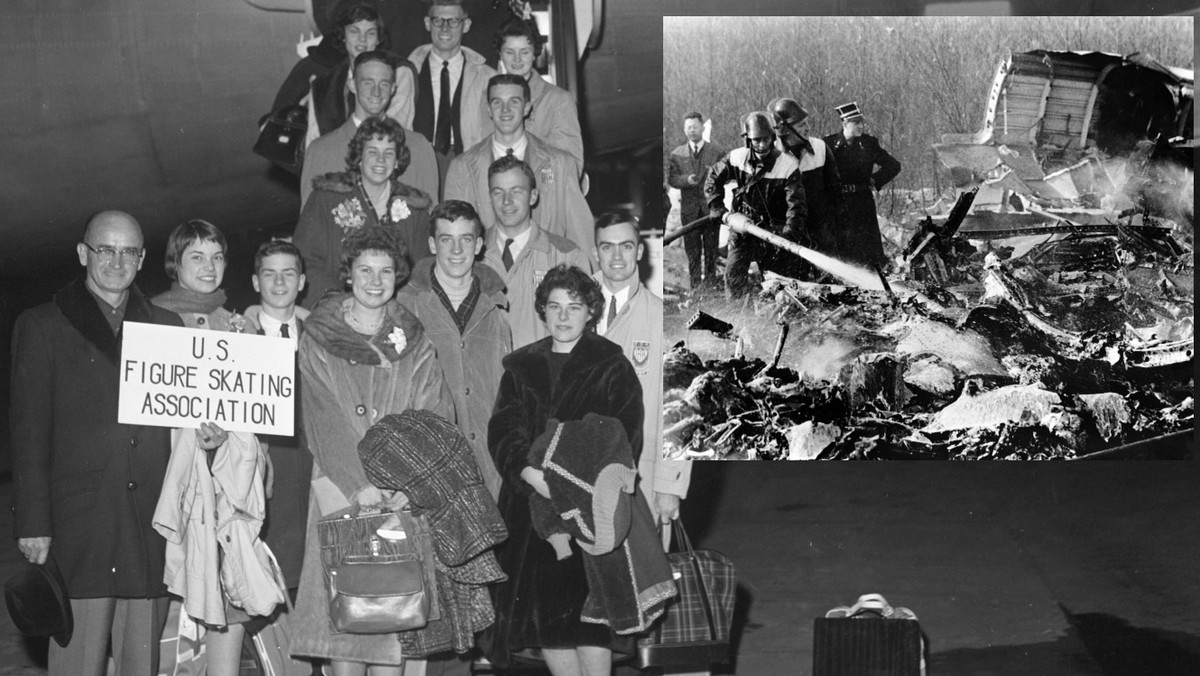 Śmierć amerykańskiej reprezentacji łyżwiarskiej. Katastrofa lotnicza w 1961 r.