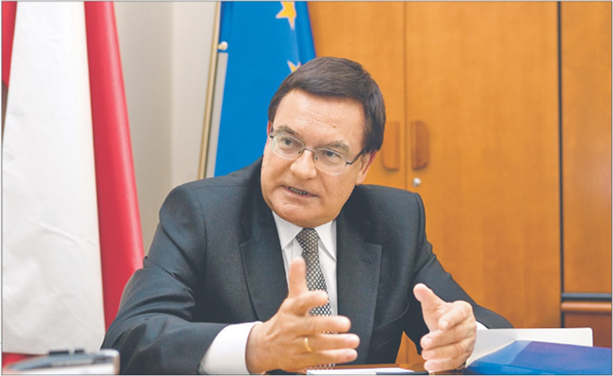 Sławomir Brodziński, doktor inżynier, absolwent Politechniki Śląskiej w Gliwicach, od 15 kwietnia 2009 r. szef służby cywilnej Fot. Wojciech Górski