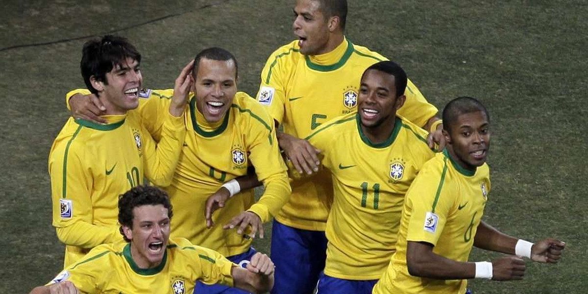 Brazylia - Wybrzeże Kości Słoniowej 3:1 na mundialu w RPA
