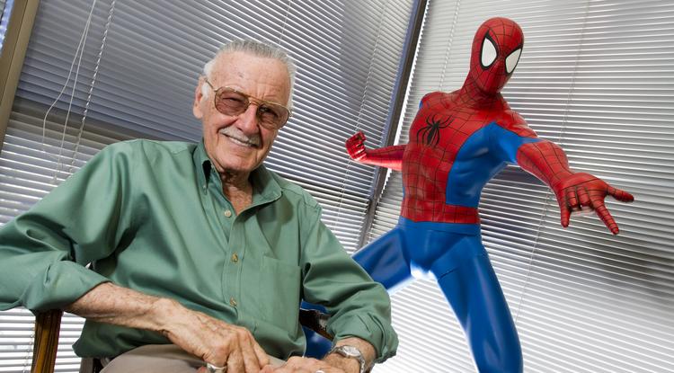 A legendás Stan Lee, és az egyik kedvenc karaktere, Pókember!