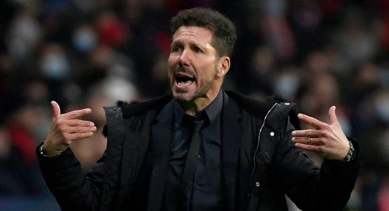 Atletico Madrid must beat Porto on Tuesday to qualify for the Champions League last 16. Creator: PIERRE-PHILIPPE MARCOU