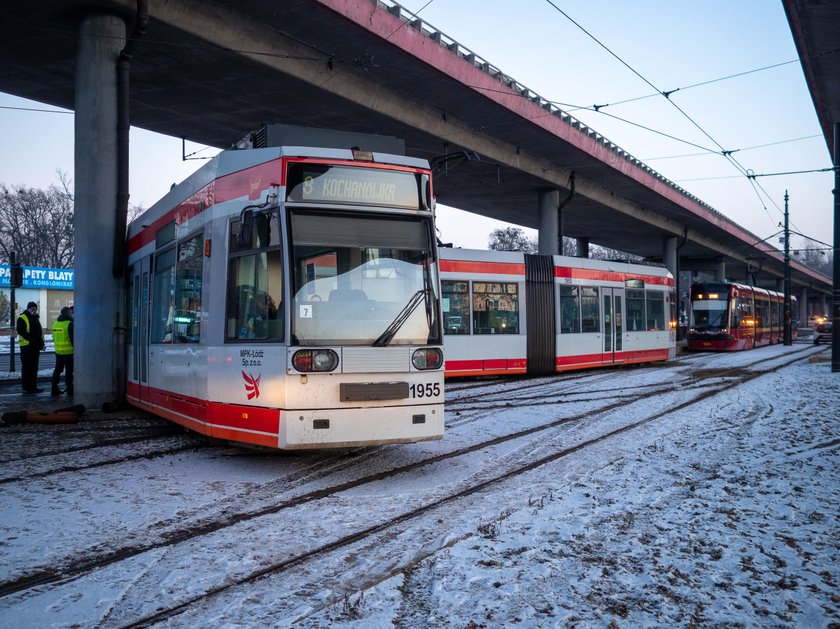 Motorniczy spowodował wypadek tramwaju w Łodzi?