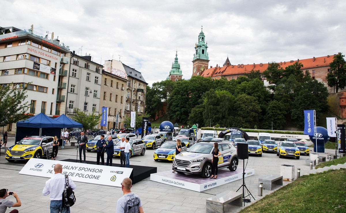 Hyundai napędza Tour de Pologne. Zobacz, nagrodę główną dla zwycięzcy wyścigu