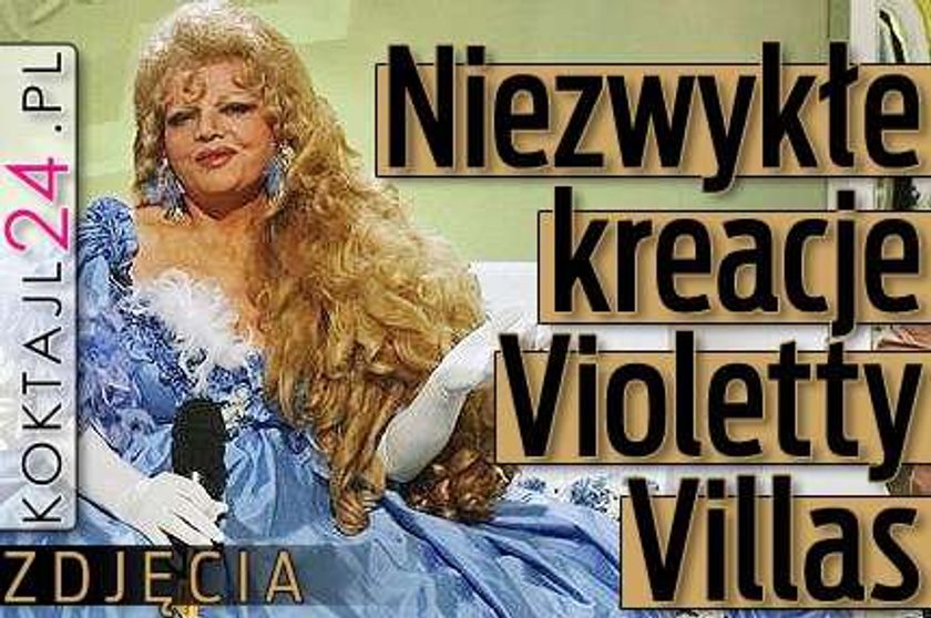 FOTO Niezwykłe kreacje Violetty Villas