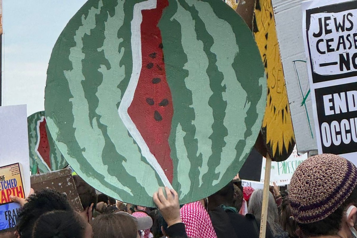 Arbuz stał się symbolem oporu w Palestynie