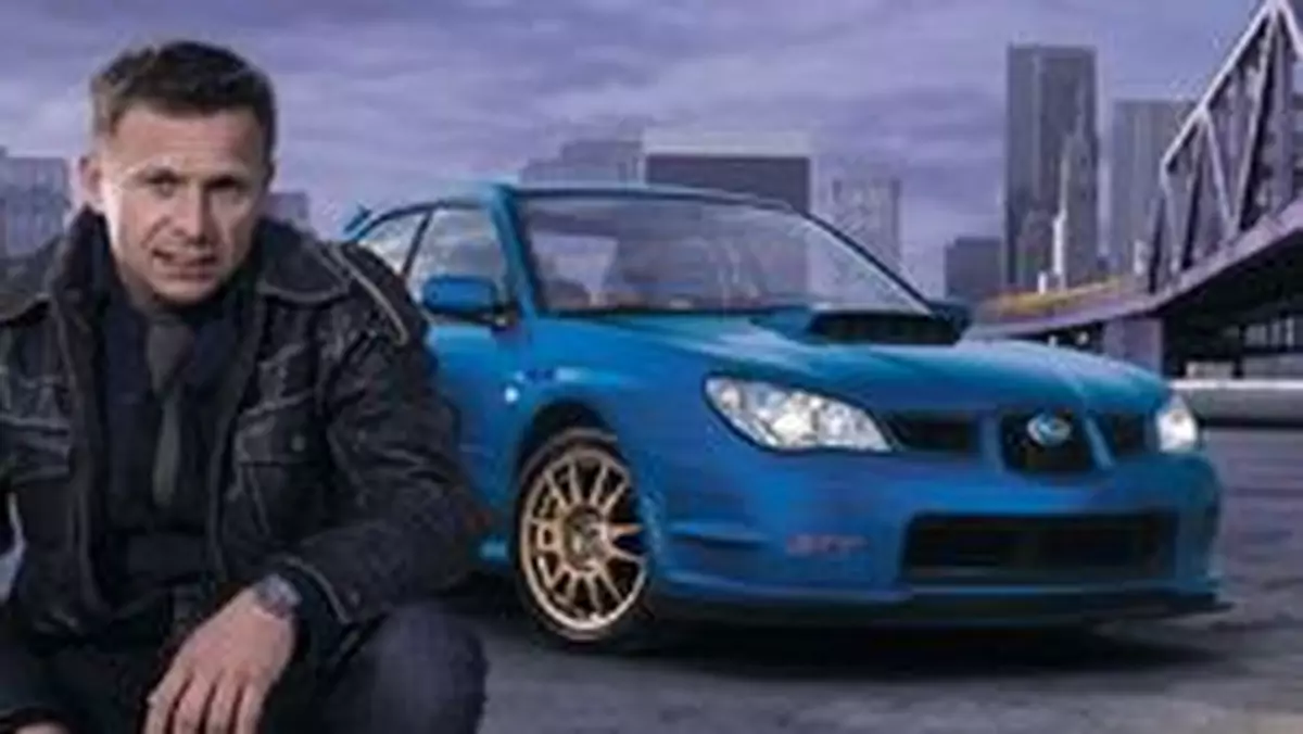 Leszek Kuzaj i jego Subaru w reklamie