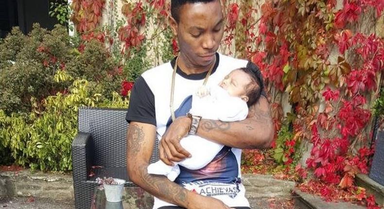 Solidstar with son Josh