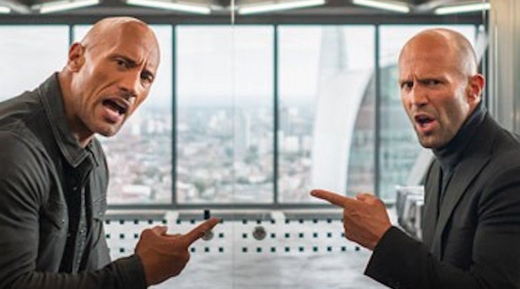 Dwayne Johnson és Jason Statham (Fotó: UIP-DunaFilm)