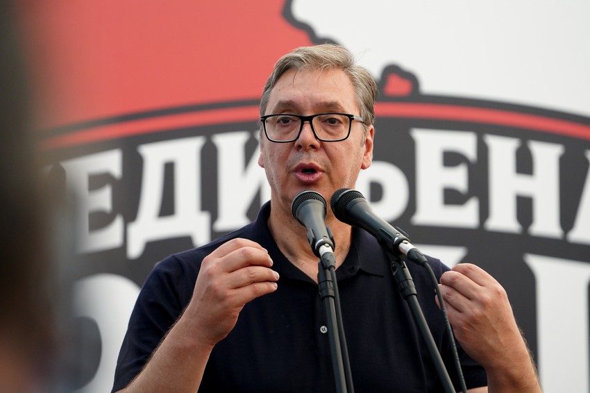 Aleksandar Vučić u Belegišu