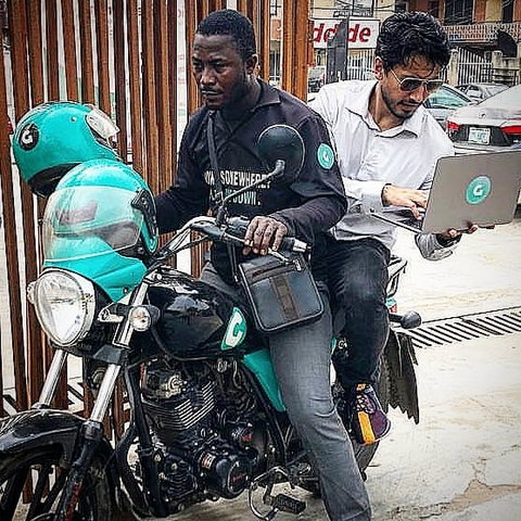 Fahim Saleh founded Gokada on his adventure in Lagos, Nigeria (Instagram/Fahim Saleh)