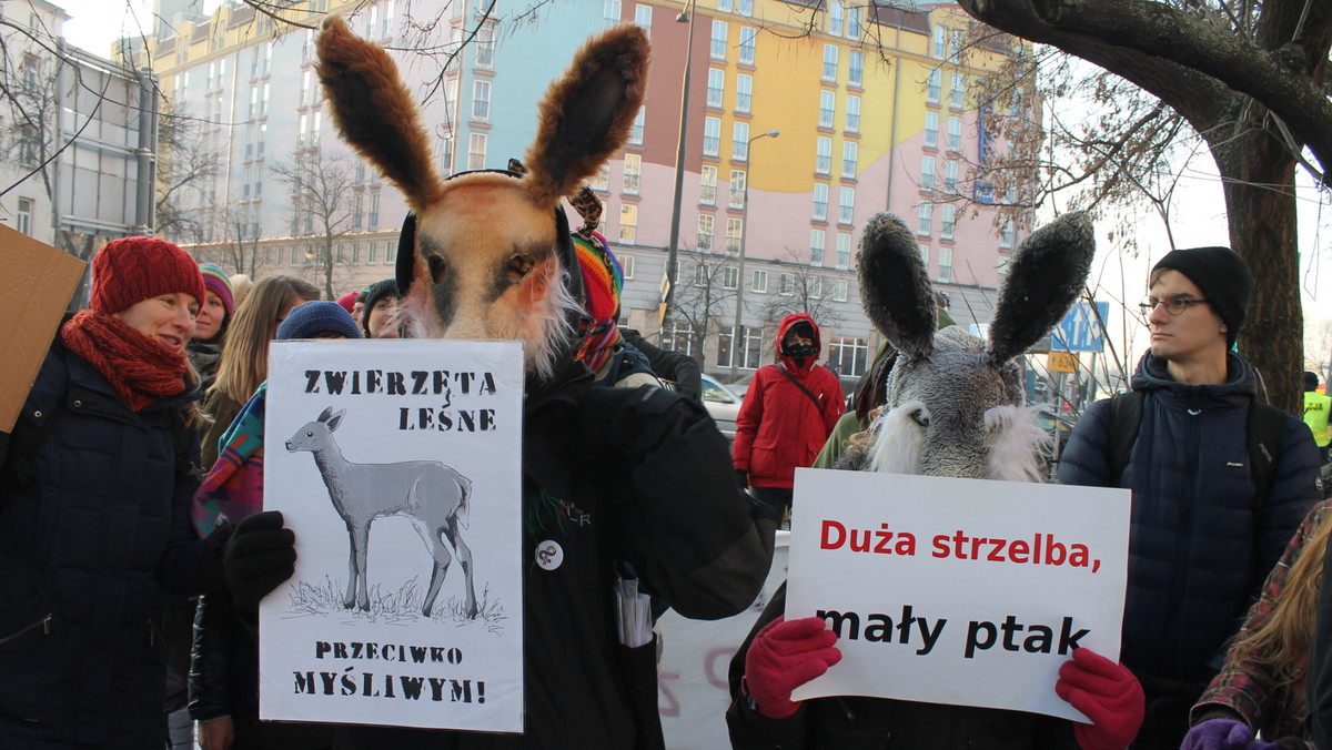 "Nie dla Rzeczpospolitej Myśliwskiej!" Protest przeciwko zmianom w prawie łowieckim