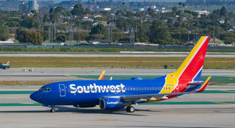 A Southwest Airlines Boeing 737.AaronP/Bauer-Griffin/GC Images