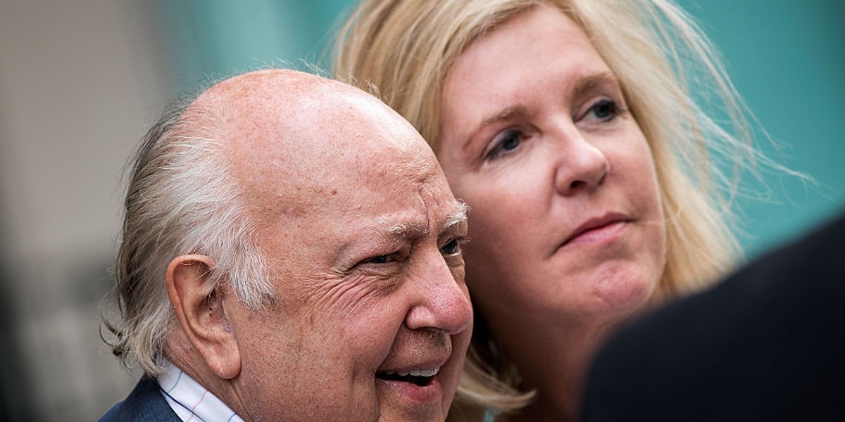 Roger Ailes outside of Fox's studios in Manhattan earlier in July.