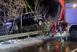 W ostatniej chwili ocalony z tonącego auta. Co powiedział policji?