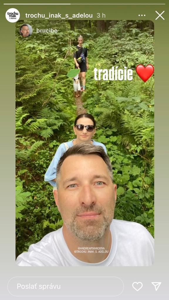 Adela s drobcom, Bruno a Andrea vyrazili na svoj tradičný výlet.