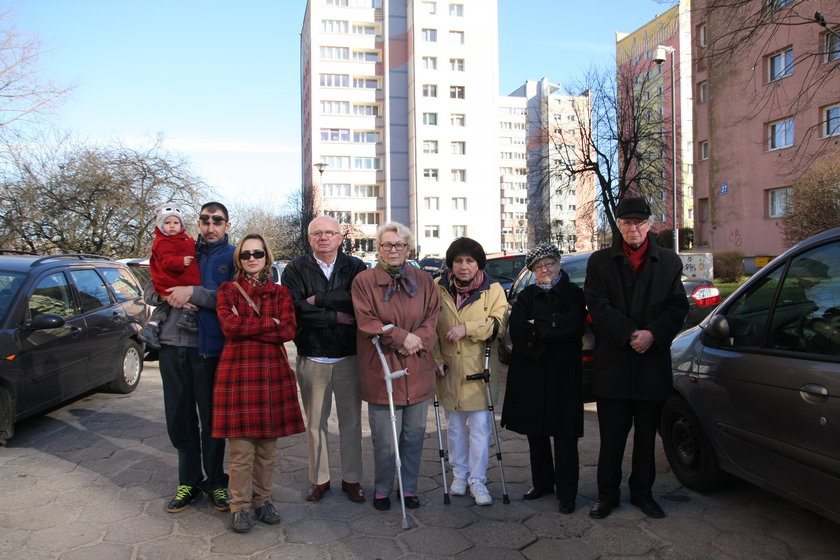 mieszkańcy ul. Partyzanótów