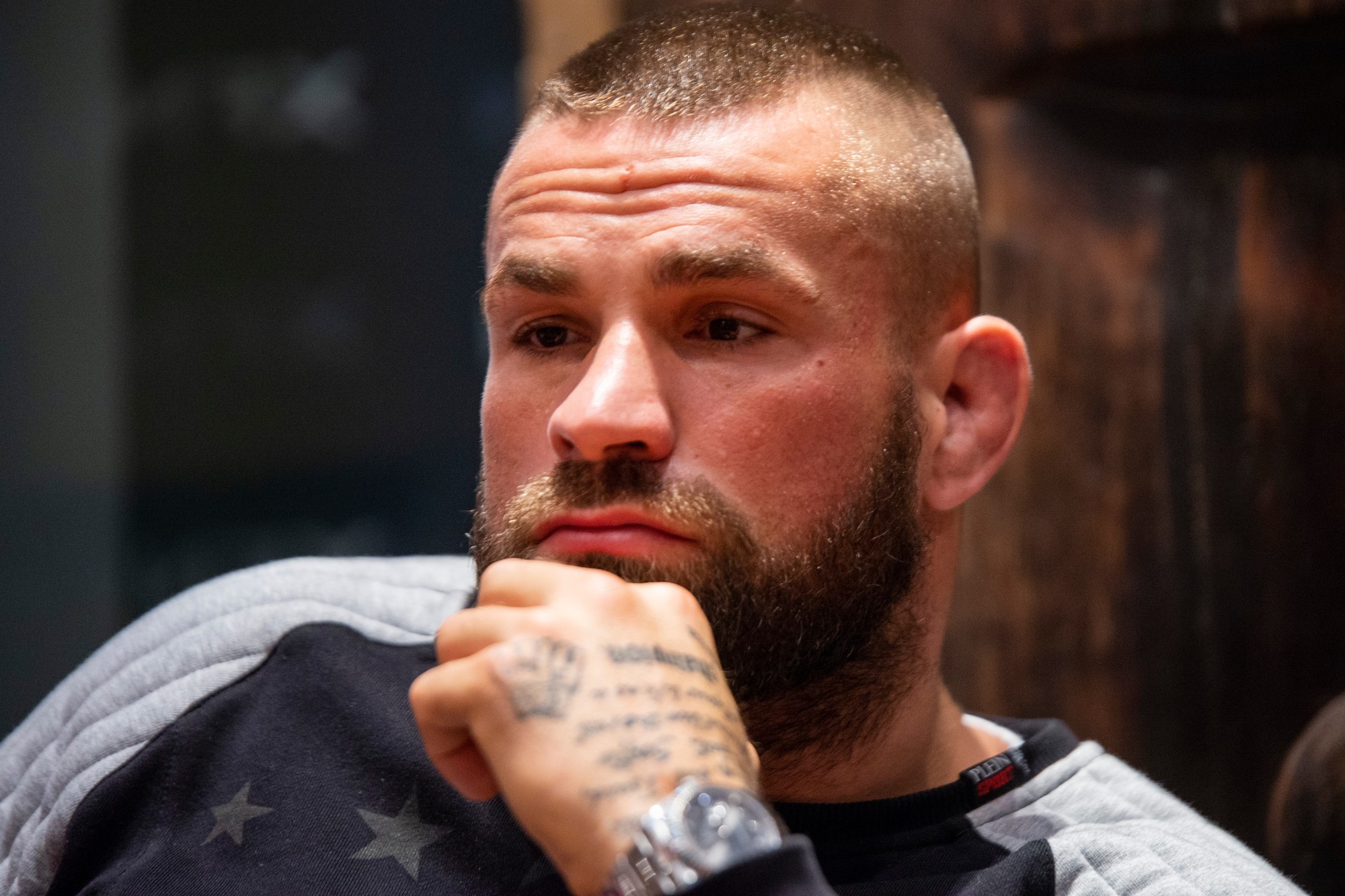 Český MMA zápasník Karlos Vémola. 