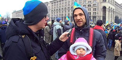 Marsz opozycji w Kijowie