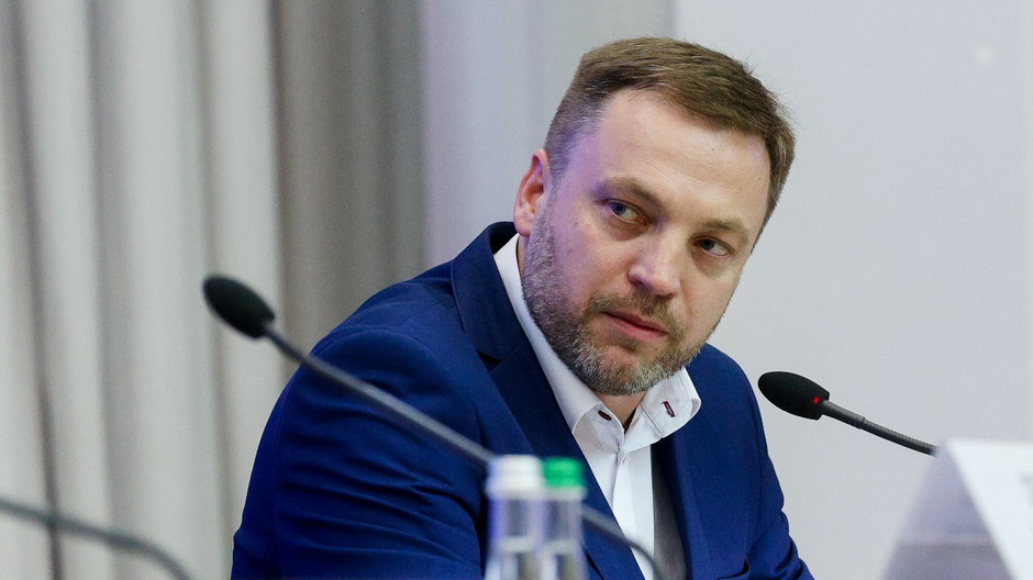 Minister spraw wewnętrznych Ukrainy Denys Monastyrski