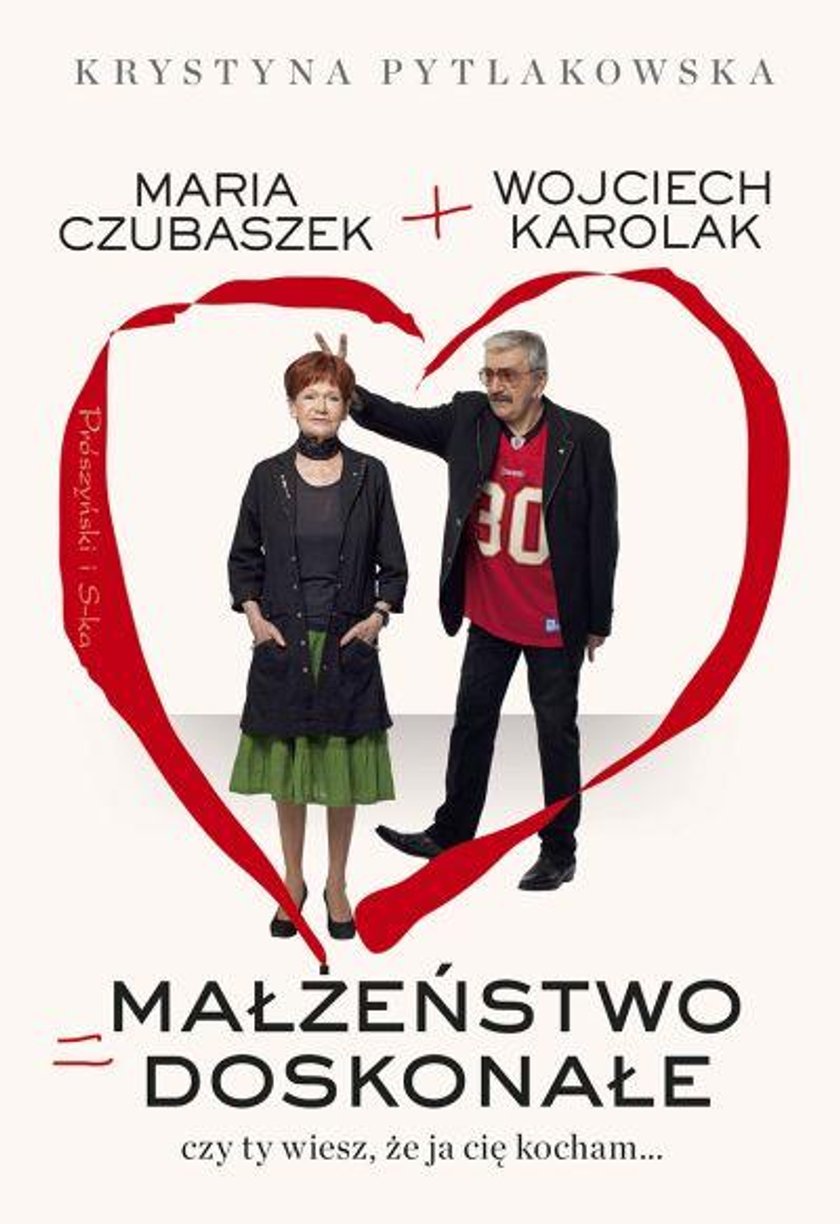 Maria Czubaszek i Wojciech Karolak