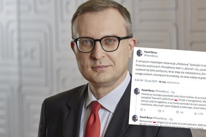 Paweł Borys zaniepokojony retoryką opozycji. "Zaraz wejdziecie na grabie"