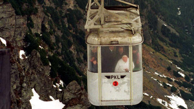 21 lat temu Jan Paweł II wjechał koleją na Kasprowy Wierch