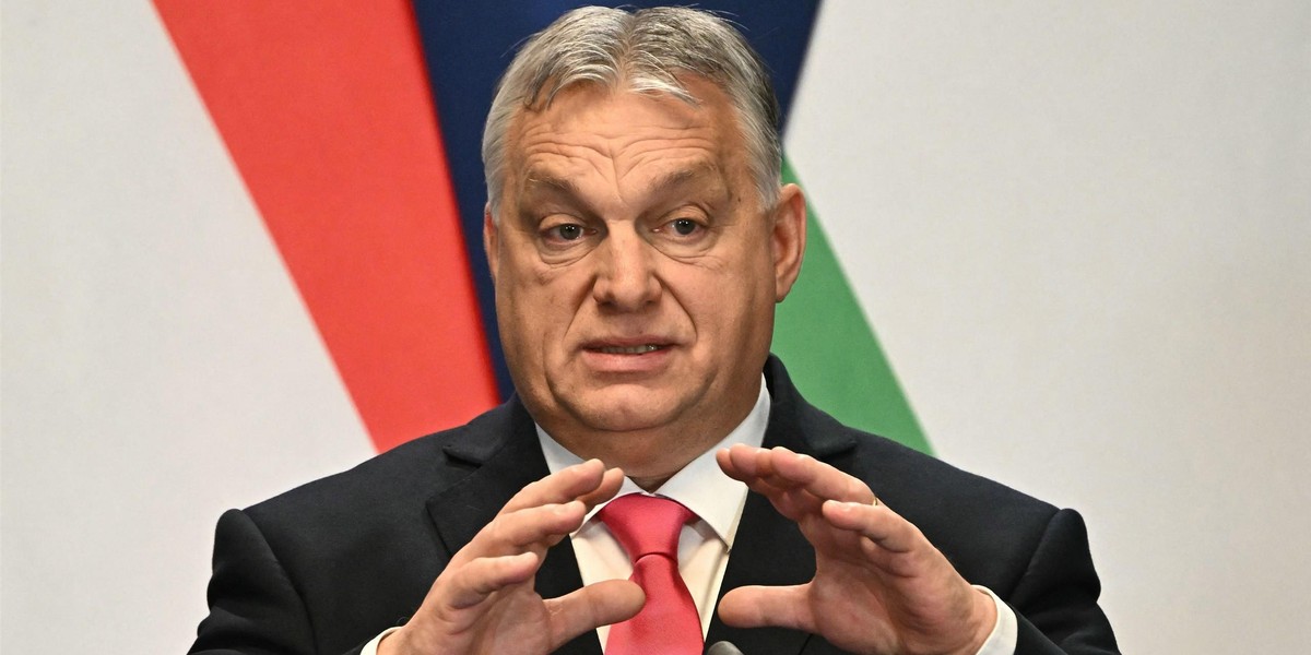 Premier Węgier Victor Orban. 