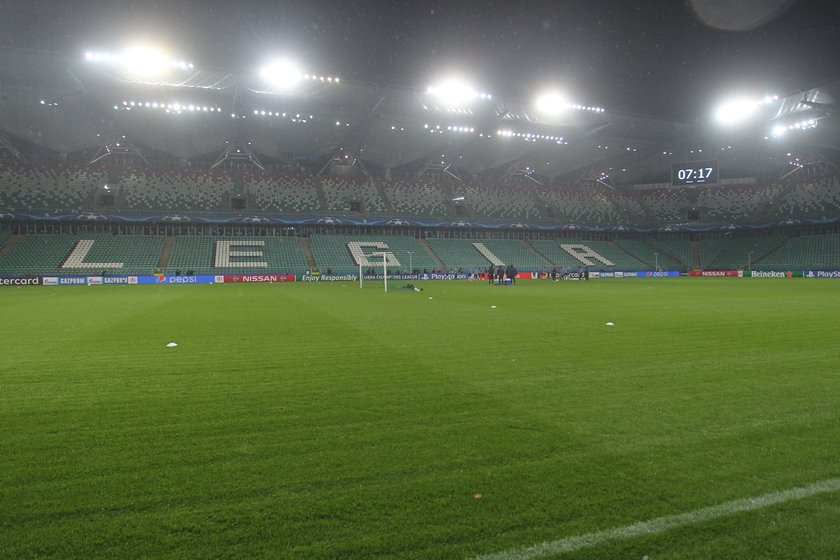 Real Madryt trenuje na stadionie Legii