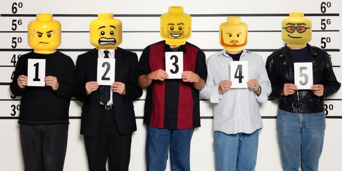 Zamiast twarzy, klocki Lego. Zmiana ma na celu ochronę tożsamości przestępców niewinnych przestępstw z użyciem przemocy.