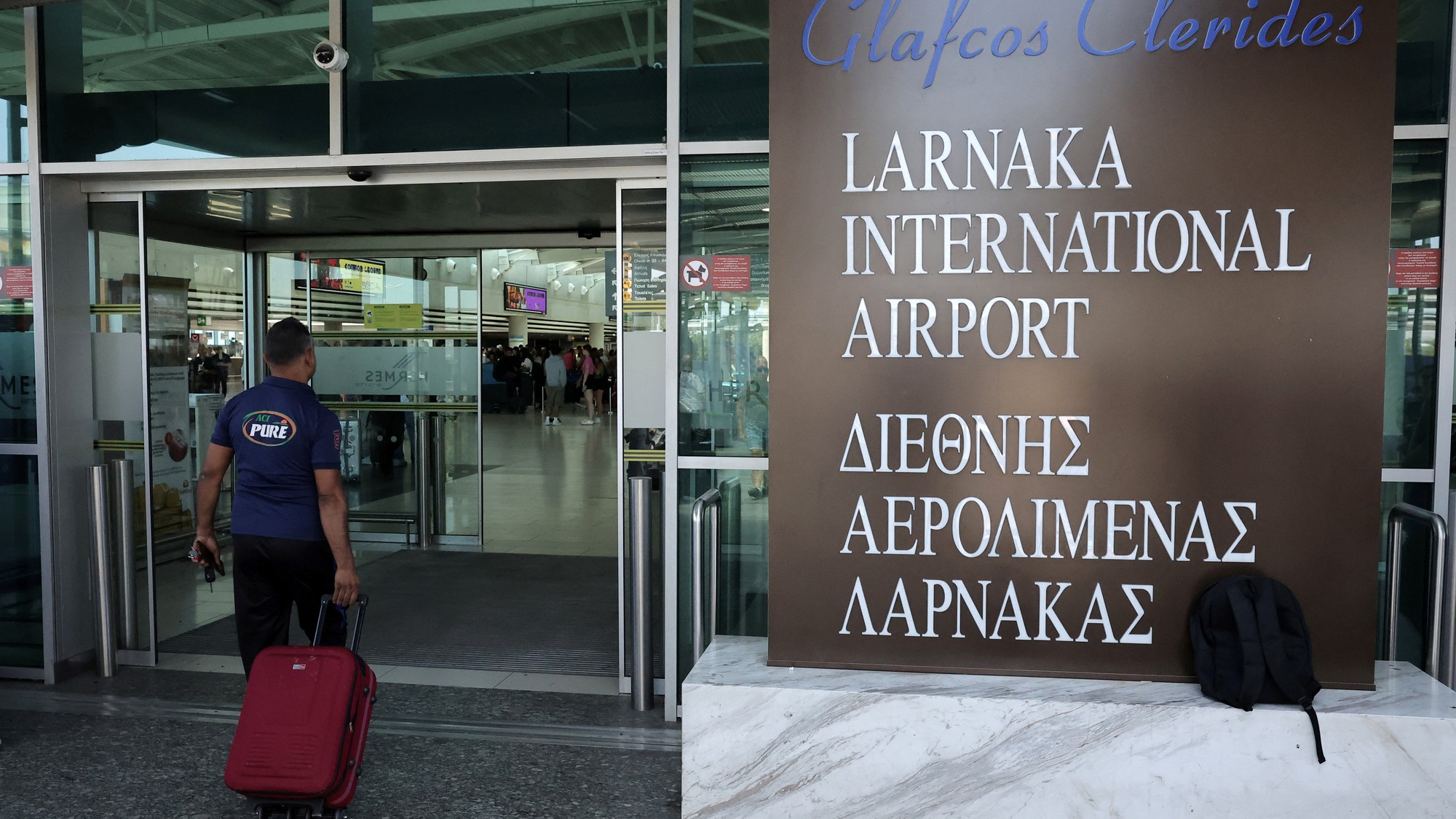 Medzinárodné letisko v cyperskej Larnake