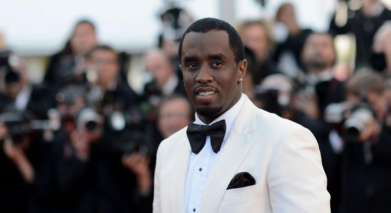 American rapper and music mogul Diddy 