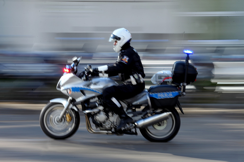 WARSZAWA MOTOCYKLE HONDA CBF 1000 DLA POLICJI