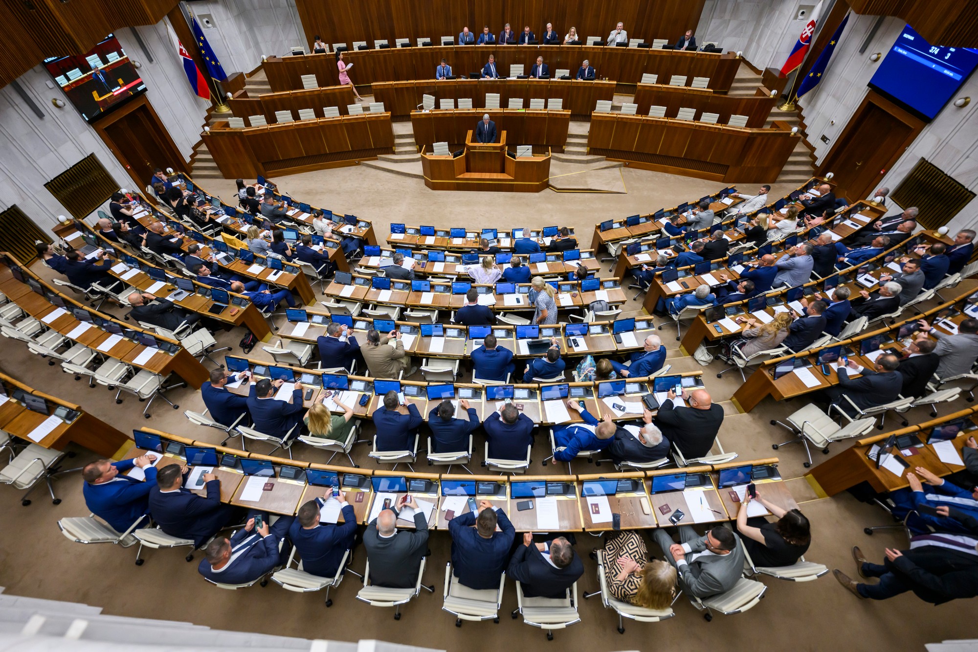 Rokovacia sála Národnej rady Slovenskej republiky (NRSR)