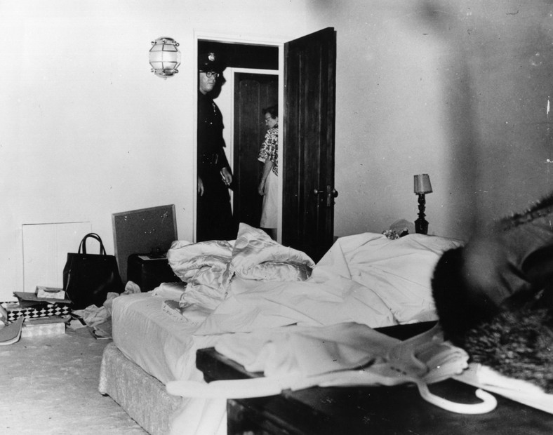Pokój, w którym znaleziono ciało Marilyn Monroe (fot. Getty Images)