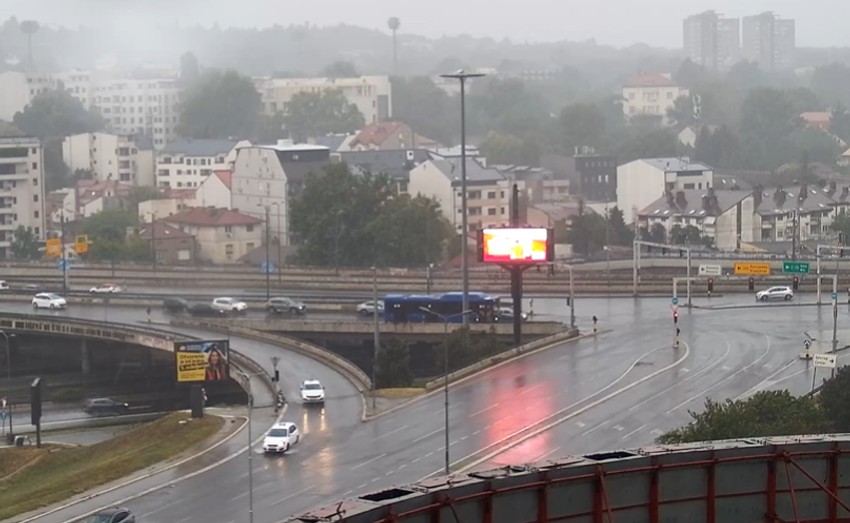 Jaka kiša pogodila Beograd
