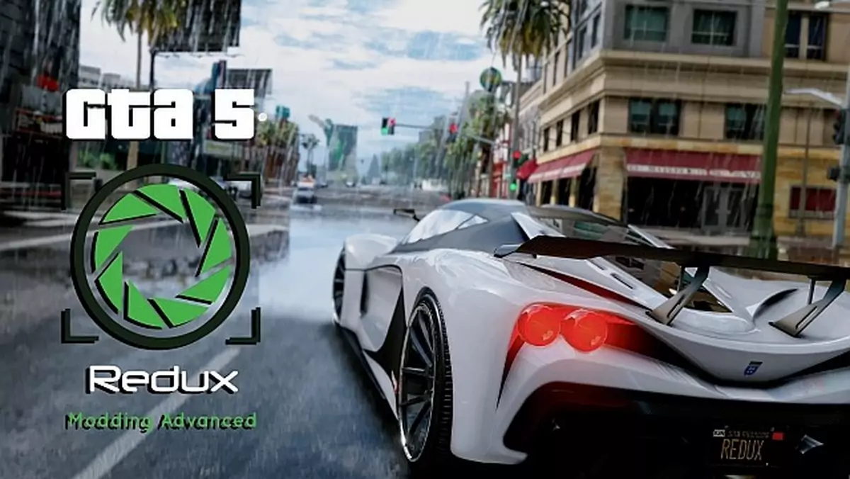 Imponujący graficzny mod GTA 5 Redux gotowy do pobrania