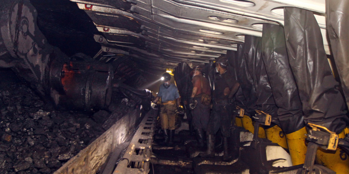 Górnicy z PGG mają najniższą efektywność w wydobyciu węgla na świecie