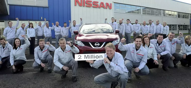 Nissan Qashqai pokonał 2 mln
