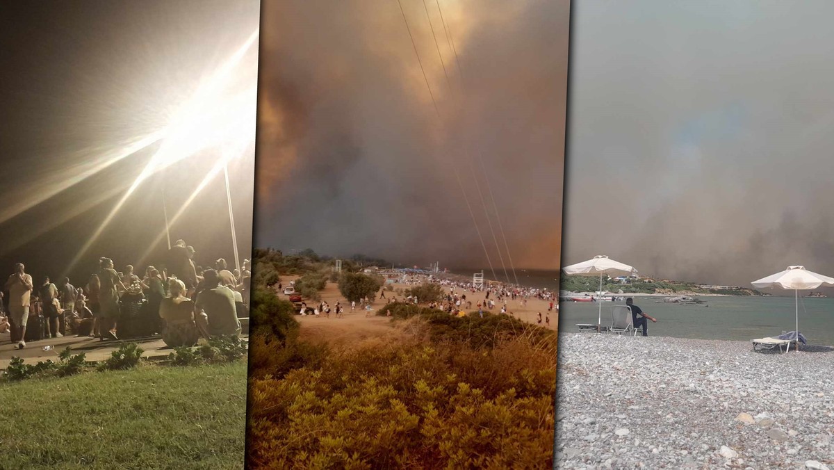 Chaos, koczowanie na podłodze, jeden strój od ponad doby. Polacy na Rodos