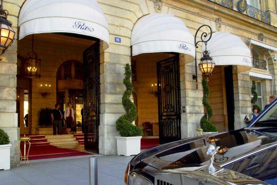 ritz paris paryż hotel